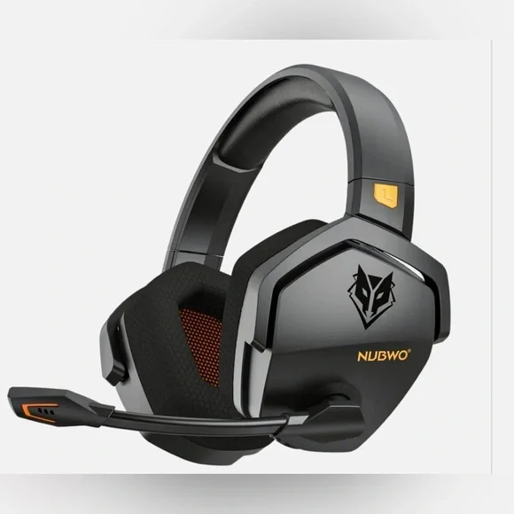 Black and Orange Gaming Headset - Picture 1 of 8
